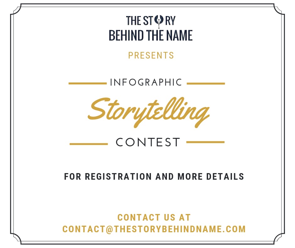 Infographic storytelling contest